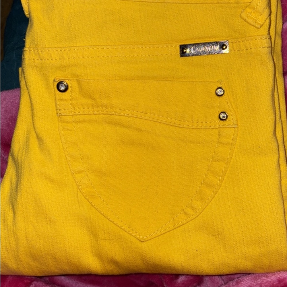 Vibrant Yellow Skinny Jeans